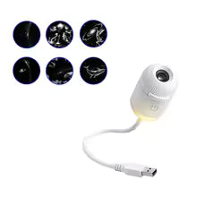 2-in-1 Mini Galaxy Star Projector & Night Light