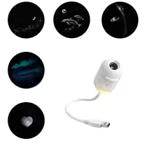 2-in-1 Mini Galaxy Star Projector & Night Light